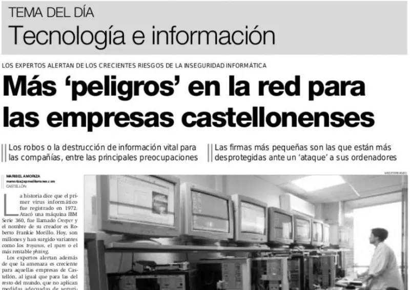 Comentario de INODE64 en Periódico mediterráneo